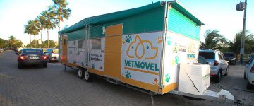 Fortaleza ganha trailler itinerante de serviços veterinários gratuitos