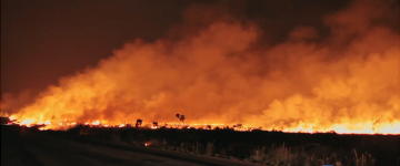 Incêndio na Chapada dos Veadeiros já consumiu área maior que a de Fortaleza e Belo Horizonte juntas