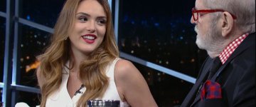 Isabelle Drummond afirma que se tornou vegana, em entrevista no Programa do Jô