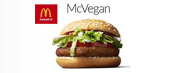 McDonald’s inicia teste de vendas com o sanduíche "McVegan"